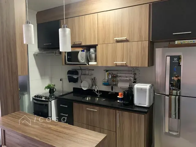 Apartamento com 56m² 2 quartos e 1 banheiro, à venda, no bairro Vera Cruz em Caçapava