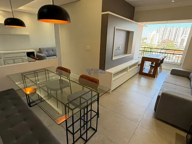 Apartamento 2 quartos e 2 banheiros, à venda, no bairro Jardim das Indústrias em São José dos Campos