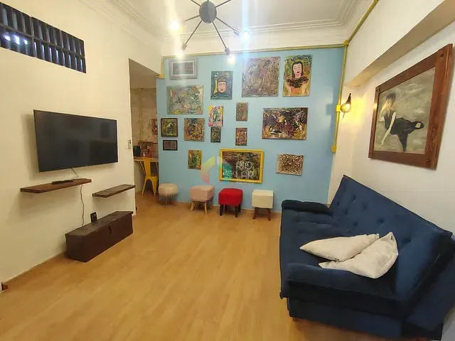 Apartamento com 50m² 1 quarto e 1 banheiro, à venda, no bairro Copacabana em Rio de Janeiro