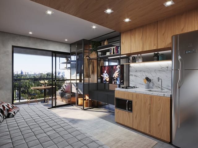 Foto do Apartamento - Apartamento à venda 2 Quartos 1 Suite 1 Vaga 61.87M² Freguesia do Ó São Paulo - SP | Raízes Freguesia do O | Lares e Andares Imóveis