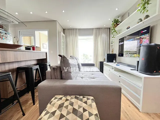 Apartamento com 75m² 2 quartos e 3 banheiros, à venda, no bairro Centro em Osasco