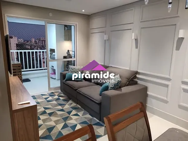 Apartamento com 65m² 2 quartos e 2 banheiros, à venda, no bairro Parque Industrial em São José dos Campos