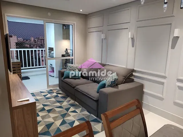 Apartamento com 65m² 2 quartos e 2 banheiros, à venda, no bairro Parque Industrial em São José dos Campos