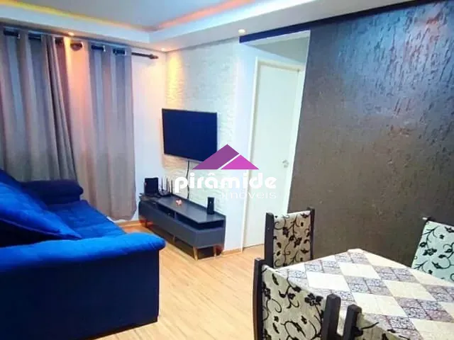 Apartamento com 47m² 2 quartos e 1 banheiro, à venda, no bairro Vila Tesouro em São José dos Campos