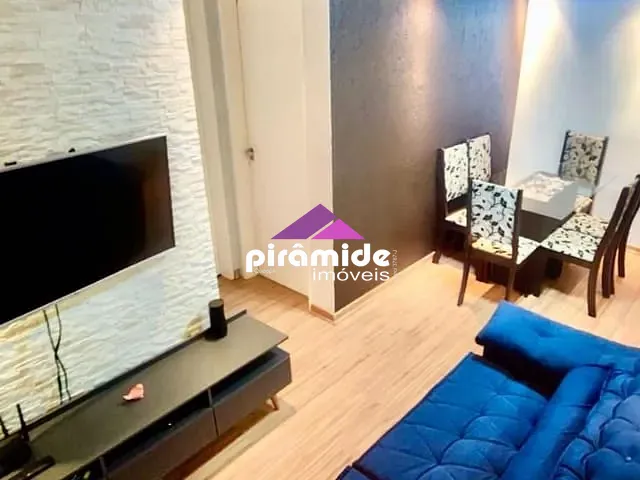 Apartamento com 47m² 2 quartos e 1 banheiro, à venda, no bairro Vila Tesouro em São José dos Campos