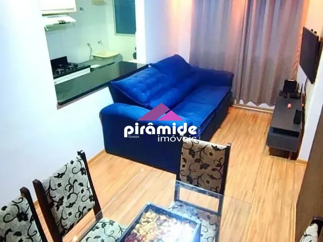 Apartamento com 47m² 2 quartos e 1 banheiro, à venda, no bairro Vila Tesouro em São José dos Campos