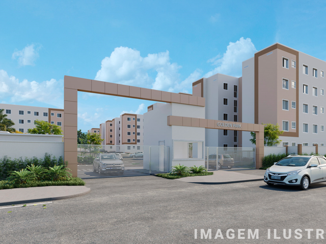 Foto do Apartamento - Apartamento à venda 2 Quartos 39.3M² Jardim Nova Esperança Goiânia - GO | Golden Park - Fase 1 | Marcório Imóveis
