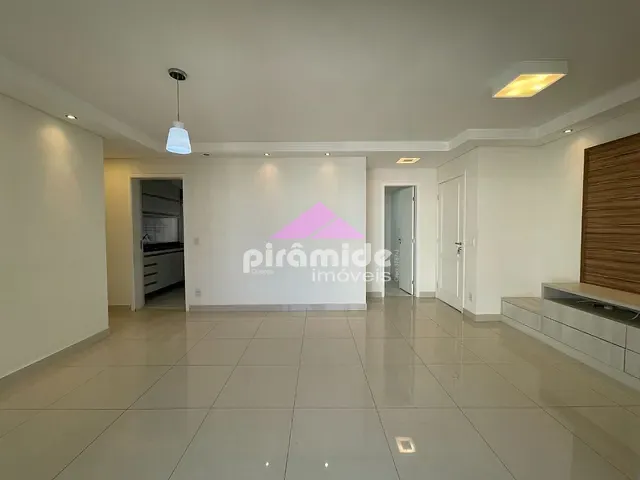 Apartamento com 116m² 3 quartos e 2 banheiros, para alugar, no bairro Parque Residencial Aquarius em São José dos Campos