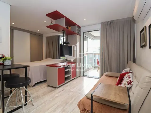 Studio com 30m² 1 quarto e 1 banheiro, à venda, no bairro Pinheiros em São Paulo