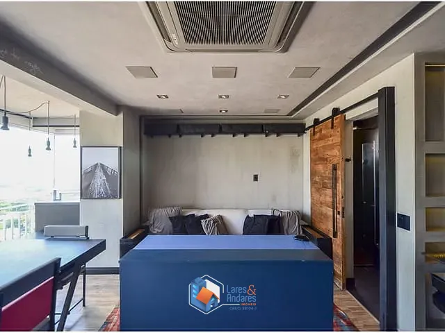 Apartamento 1 quarto e 2 banheiros, à venda, no bairro Brooklin Paulista em São Paulo