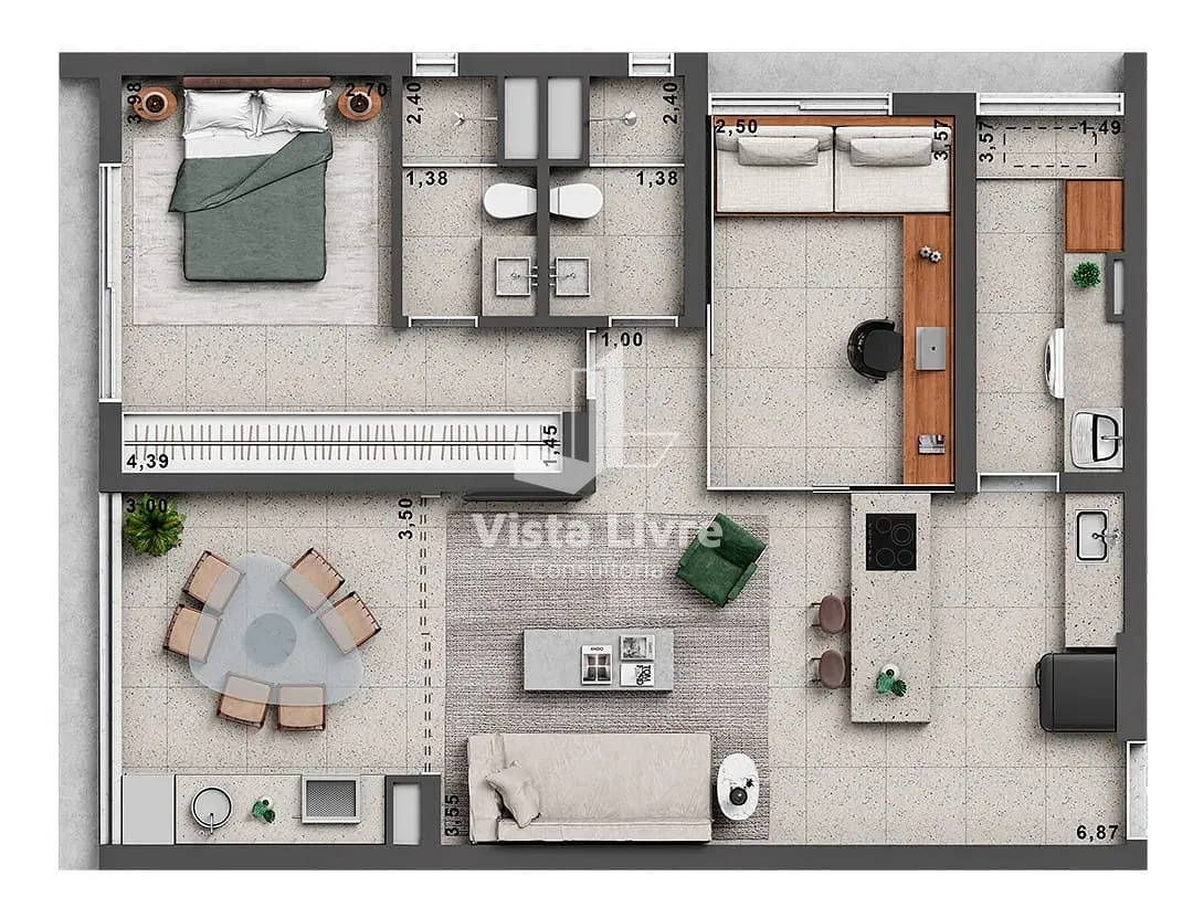 Apartamento, 2 quartos, 82 m² - Foto 21