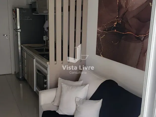 Apartamento com 35m² 1 quarto e 1 banheiro, à venda, no bairro Brooklin Paulista em São Paulo