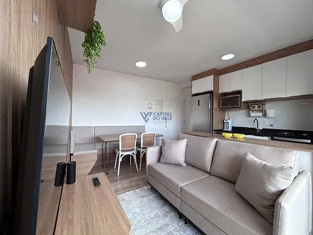Apartamento 2 quartos e 2 banheiros, à venda, no bairro Jardim Satélite em São José dos Campos