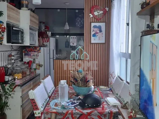 Apartamento 2 quartos e 1 banheiro, à venda, no bairro Granjas Santa Terezinha em Taubaté