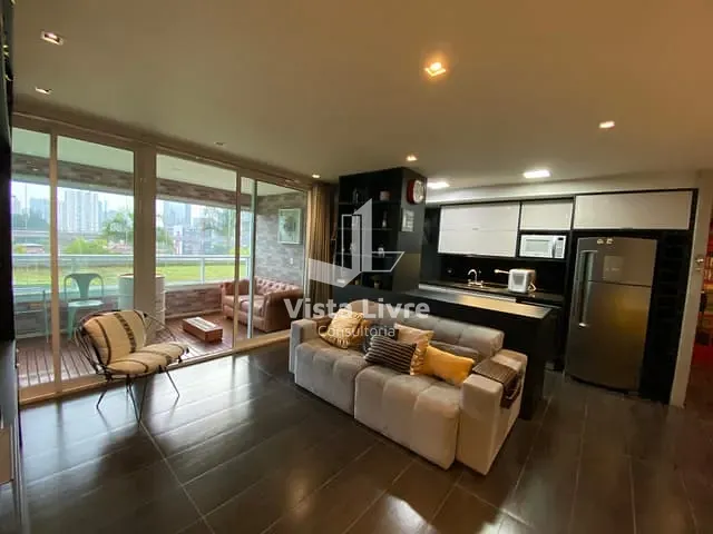Apartamento com 67m² 2 quartos e 2 banheiros, à venda, no bairro Brooklin Paulista em São Paulo