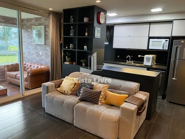 Apartamento com 67m² 2 quartos e 2 banheiros, à venda, no bairro Brooklin Paulista em São Paulo