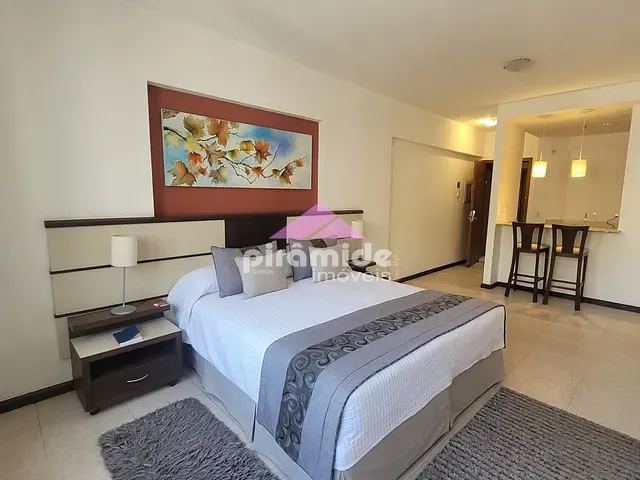 Apartamento com 47m² 1 quarto e 1 banheiro, para alugar, no bairro Jardim Aquarius em São José dos Campos