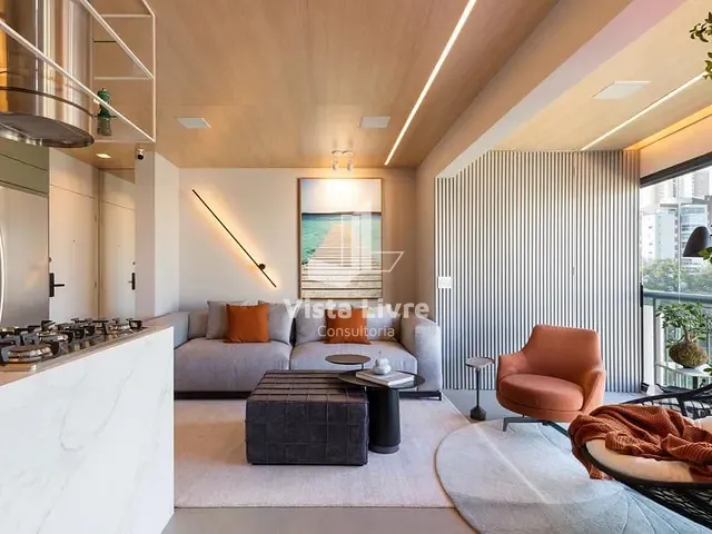Apartamento com 59m² 1 quarto e 2 banheiros, à venda, no bairro Vila Romana em São Paulo