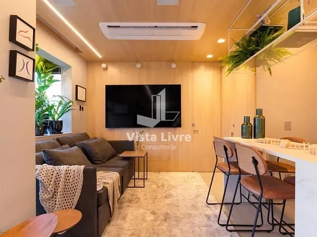 Apartamento com 59m² 1 quarto e 2 banheiros, à venda, no bairro Vila Romana em São Paulo