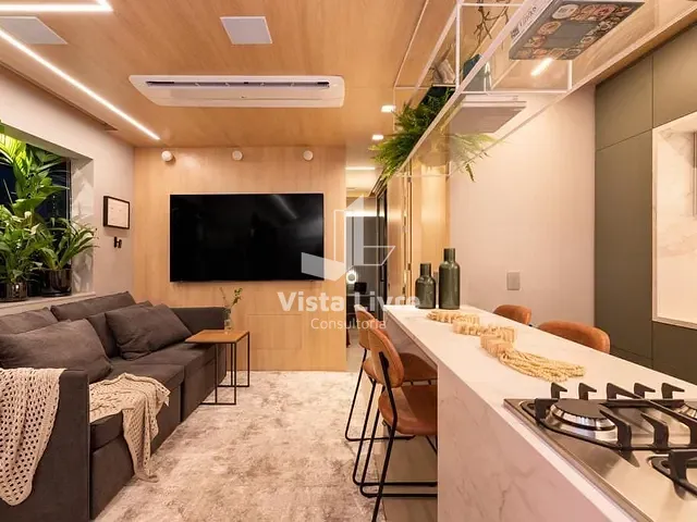 Apartamento com 59m² 1 quarto e 2 banheiros, à venda, no bairro Vila Romana em São Paulo