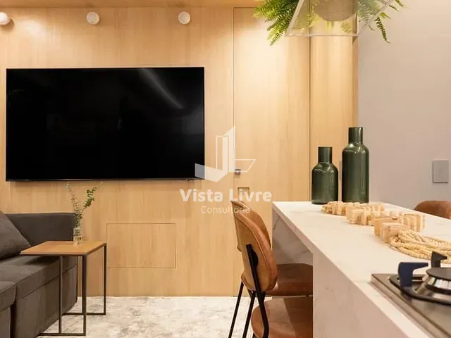 Apartamento com 59m² 1 quarto e 2 banheiros, à venda, no bairro Vila Romana em São Paulo