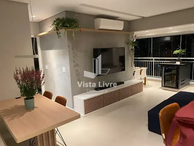 Apartamento com 65m² 1 quarto e 2 banheiros, à venda, no bairro Barra Funda em São Paulo