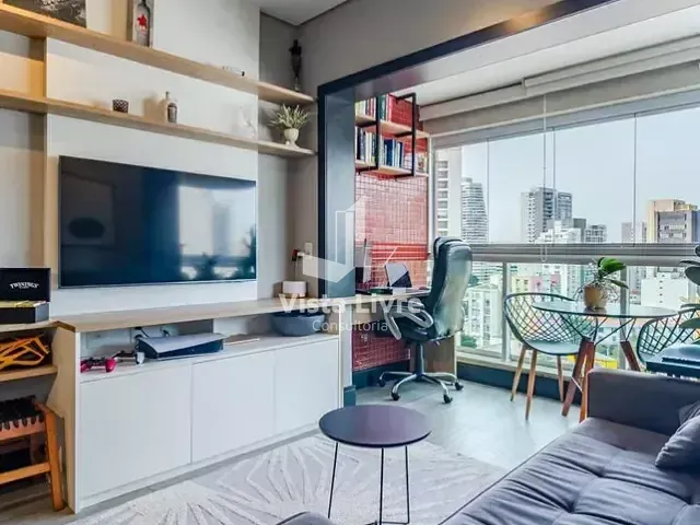 Apartamento com 40m² 1 quarto e 1 banheiro, à venda, no bairro Pinheiros em São Paulo