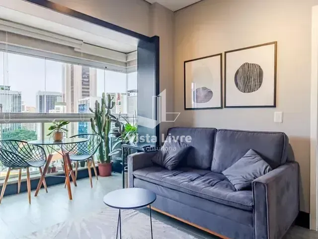 Apartamento com 40m² 1 quarto e 1 banheiro, à venda, no bairro Pinheiros em São Paulo
