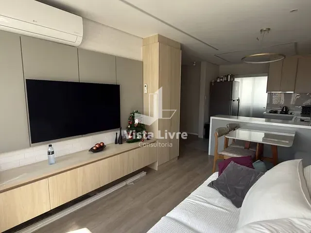 Apartamento com 65m² 2 quartos e 1 banheiro, à venda, no bairro Barra Funda em São Paulo