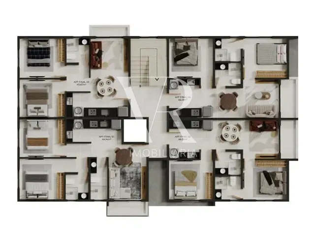 Apartamento 2 quartos e 1 banheiro, à venda, no bairro Cristo Redentor em João Pessoa