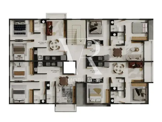 Apartamento 2 quartos e 1 banheiro, à venda, no bairro Cristo Redentor em João Pessoa
