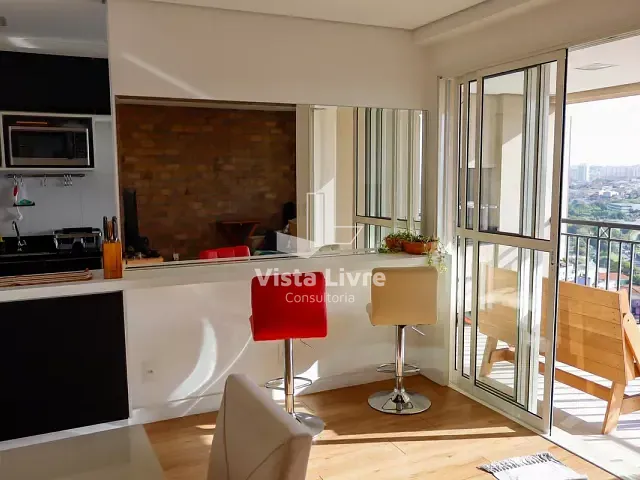 Apartamento com 60m² 1 quarto e 2 banheiros, à venda, no bairro Centro em Osasco