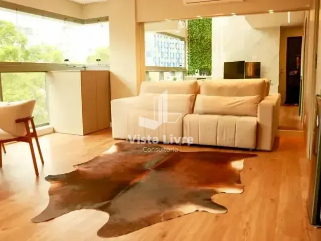 Apartamento com 72m² 1 quarto e 2 banheiros, à venda, no bairro Pinheiros em São Paulo