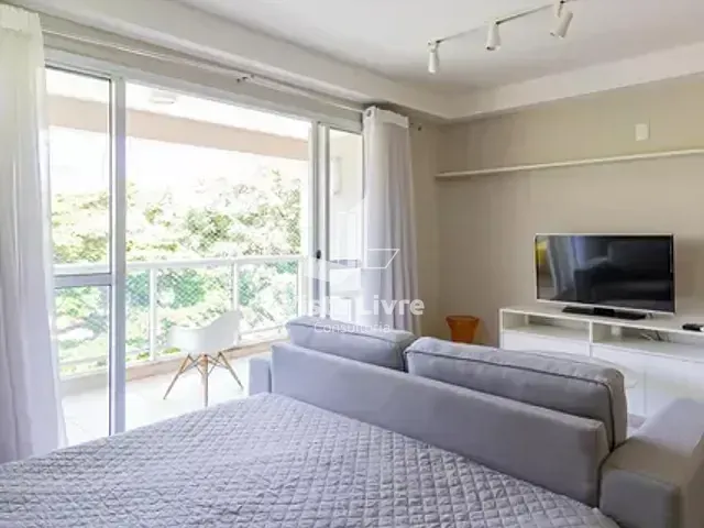 Apartamento com 53m² 1 quarto e 2 banheiros, à venda, no bairro Brooklin Paulista em São Paulo