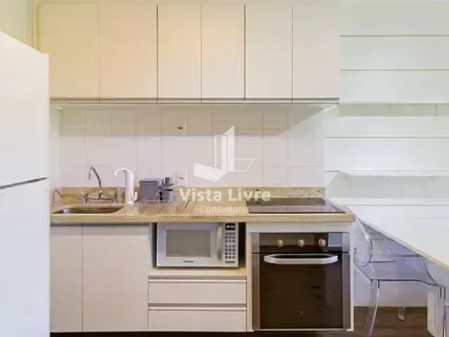 Apartamento com 53m² 1 quarto e 2 banheiros, à venda, no bairro Brooklin Paulista em São Paulo