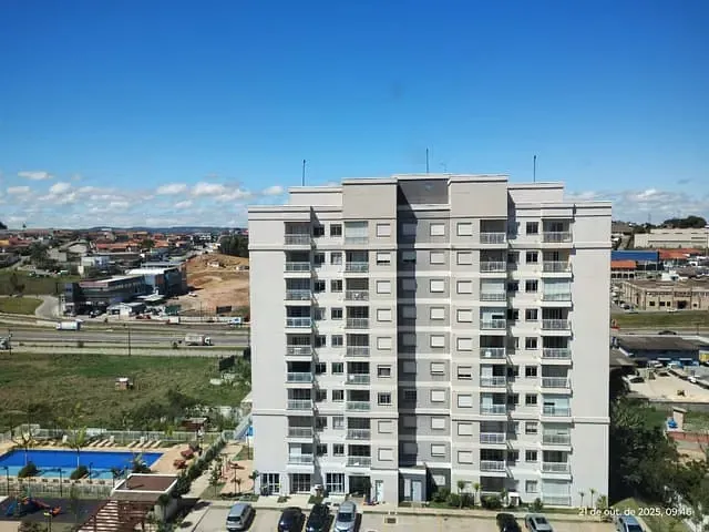 Apartamento com 48m² 2 quartos e 1 banheiro, à venda, no bairro Jardim Portão Vermelho em Vargem Grande Paulista