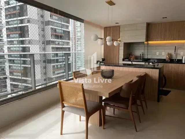 Apartamento com 131m² 2 quartos e 5 banheiros, à venda, no bairro Cidade Monções em São Paulo