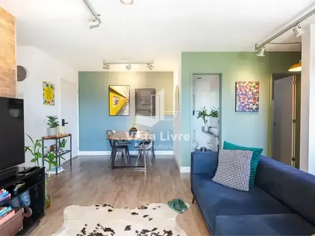 Apartamento com 60m² 1 quarto e 2 banheiros, à venda, no bairro Vila Anastácio em São Paulo