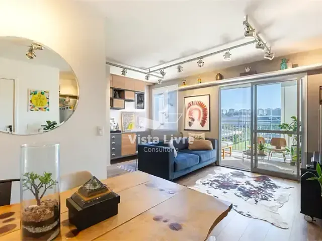 Apartamento com 60m² 1 quarto e 2 banheiros, à venda, no bairro Vila Anastácio em São Paulo