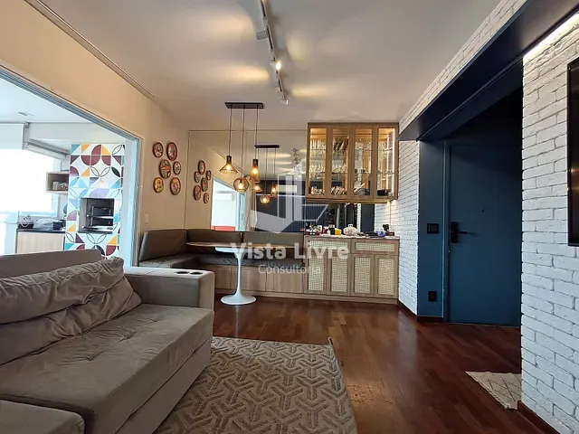 Apartamento com 117m² 3 quartos e 4 banheiros, à venda, no bairro Barra Funda em São Paulo