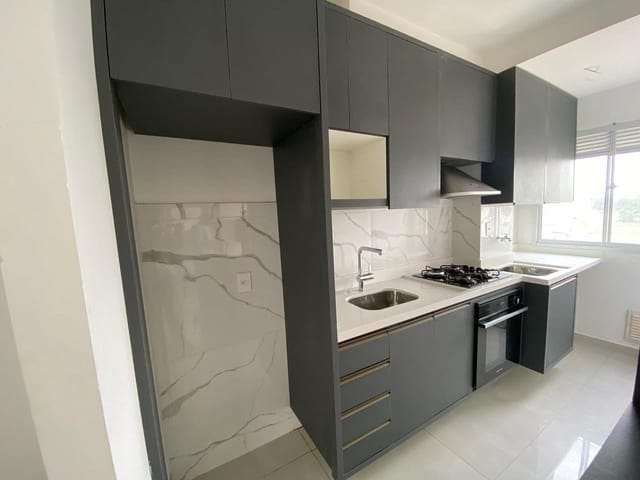 Apartamento com 48m² 2 quartos e 1 banheiro, à venda, no bairro Jardim Portão Vermelho em Vargem Grande Paulista