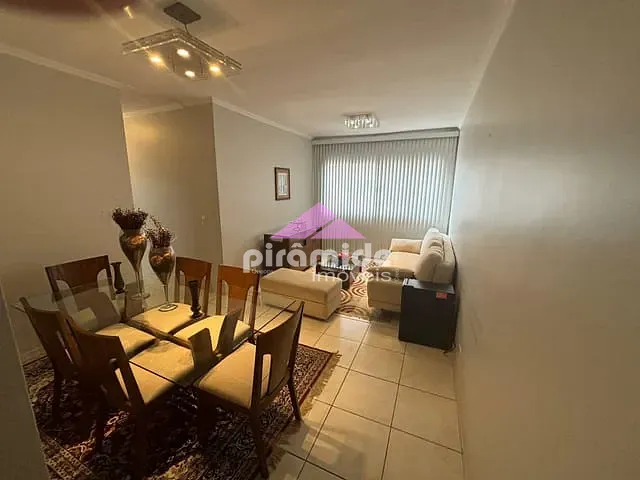 Apartamento com 80m² 3 quartos e 2 banheiros, para alugar, no bairro Vila Ema em São José dos Campos