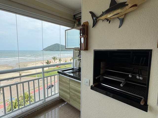 Apartamento com 143m² 4 quartos e 4 banheiros, à venda, no bairro Albatróz em Bertioga