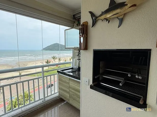 Apartamento com 143m² 4 quartos e 4 banheiros, à venda, no bairro Albatróz em Bertioga