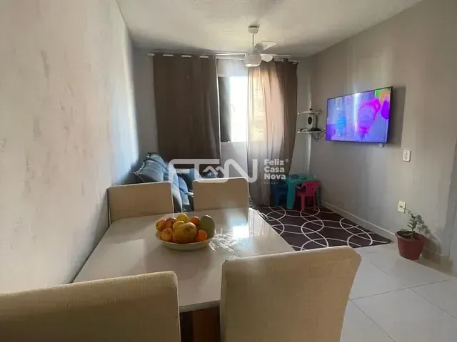 Apartamento 2 quartos e 1 banheiro, à venda, no bairro Industrial em Camaçari