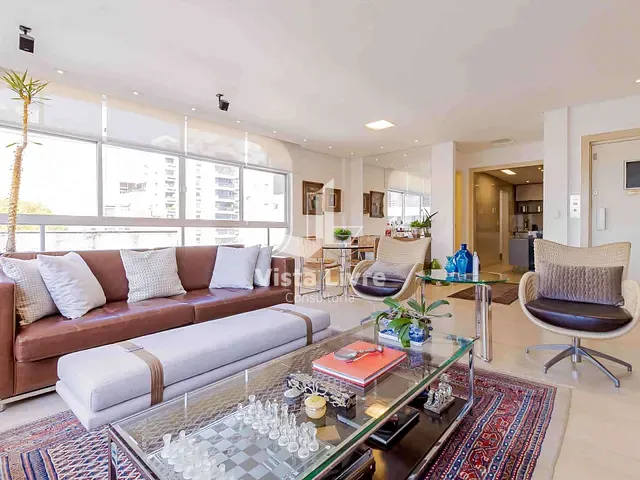 Apartamento com 150m² 2 quartos e 4 banheiros, à venda, no bairro Itaim Bibi em São Paulo