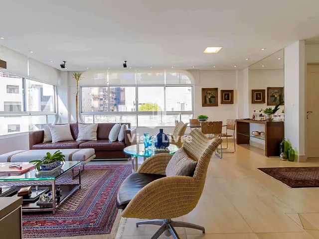 Apartamento com 150m² 2 quartos e 4 banheiros, à venda, no bairro Itaim Bibi em São Paulo