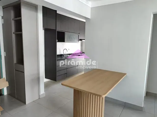 Apartamento com 51m² 1 quarto e 1 banheiro, para alugar, no bairro Parque Residencial Aquarius em São José dos Campos