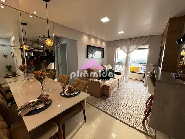 Apartamento com 65m² 2 quartos e 2 banheiros, à venda, no bairro Palmeiras de São José em São José dos Campos