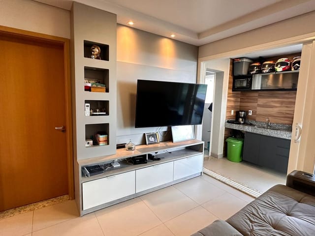 Apartamento com 88m² 2 quartos e 3 banheiros, à venda, no bairro Ribeirão do Lipa em Cuiabá